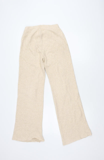 Zara Women's Beige Trousers Size S
