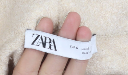 Zara Women's Beige Trousers Size S