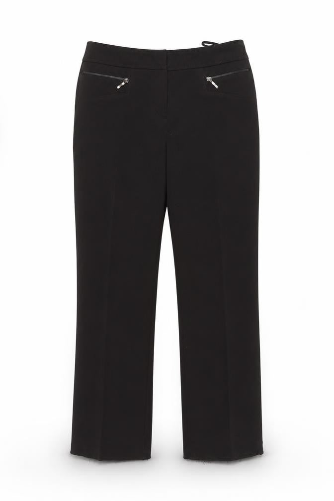 BHS Women's Black Straight Trousers Size 12