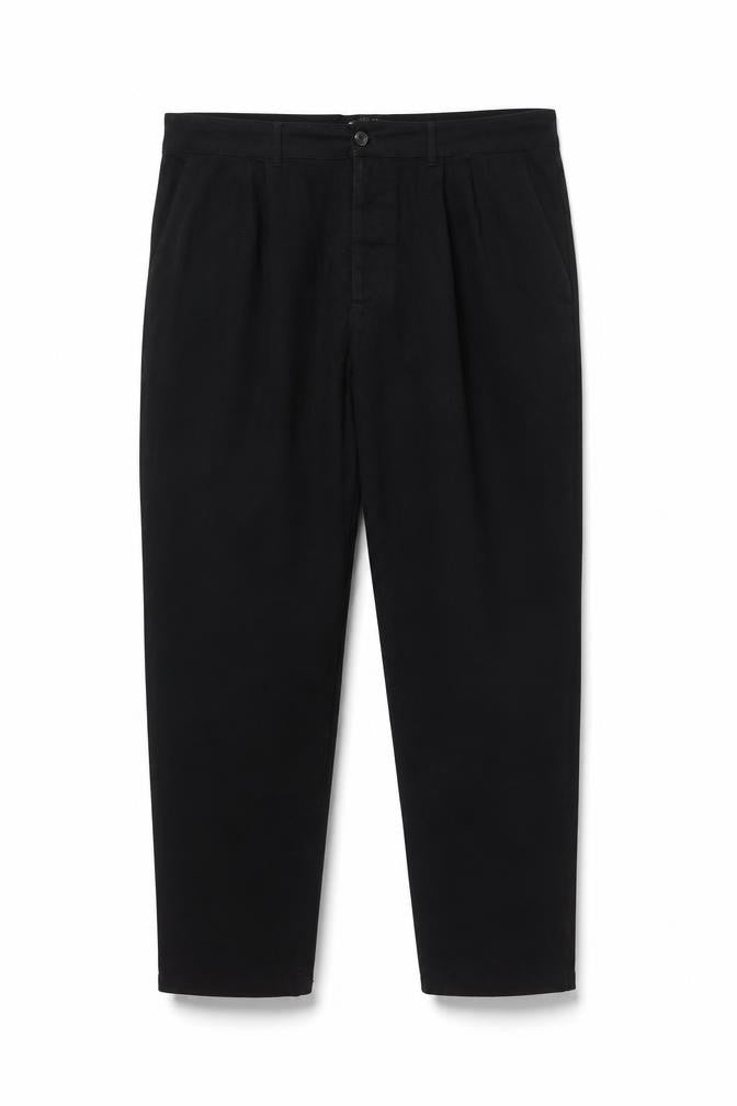 ASOS DESIGN Men's Black Trousers Size XL