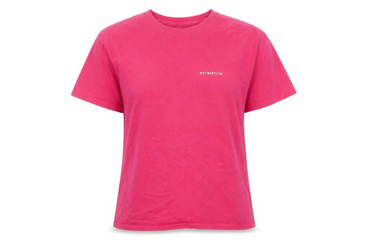 WHTRBBTLON Womens Pink Music T-Shirt Medium