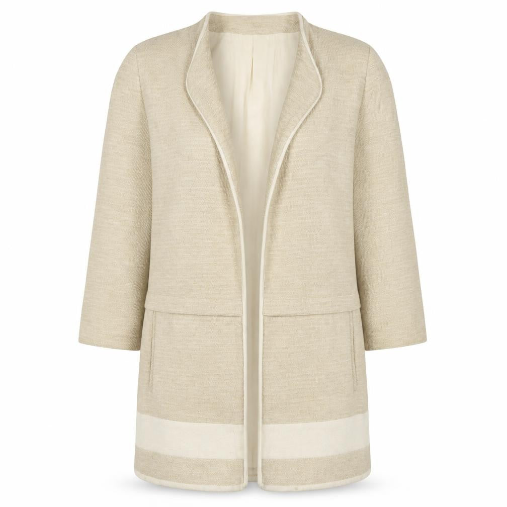 Zara Basic Women's Beige Coat Size M