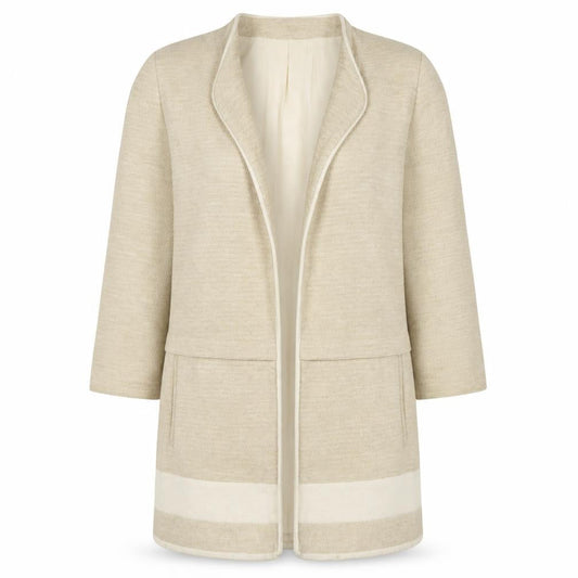 Zara Basic Women's Beige Coat Size M