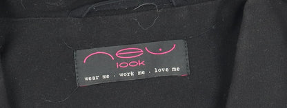 New Look Women's Black Blazer Size 10