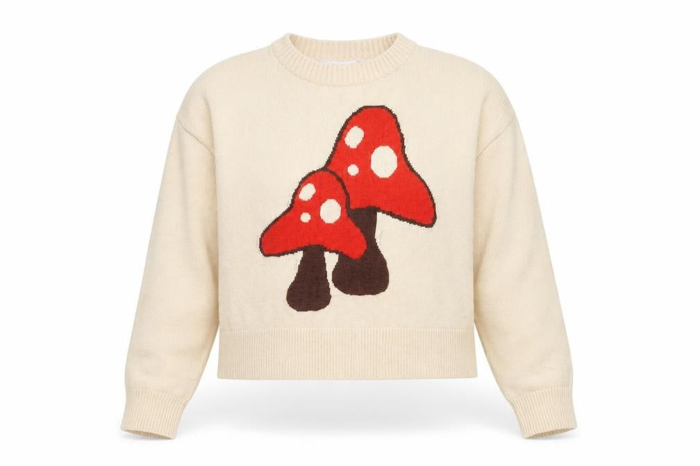 Stradivarius Women's Beige Pullover Jumper Size 12
