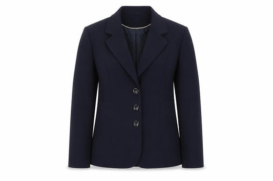 Eastex Women's Blue Blazer, Size 12, Notch Lapel