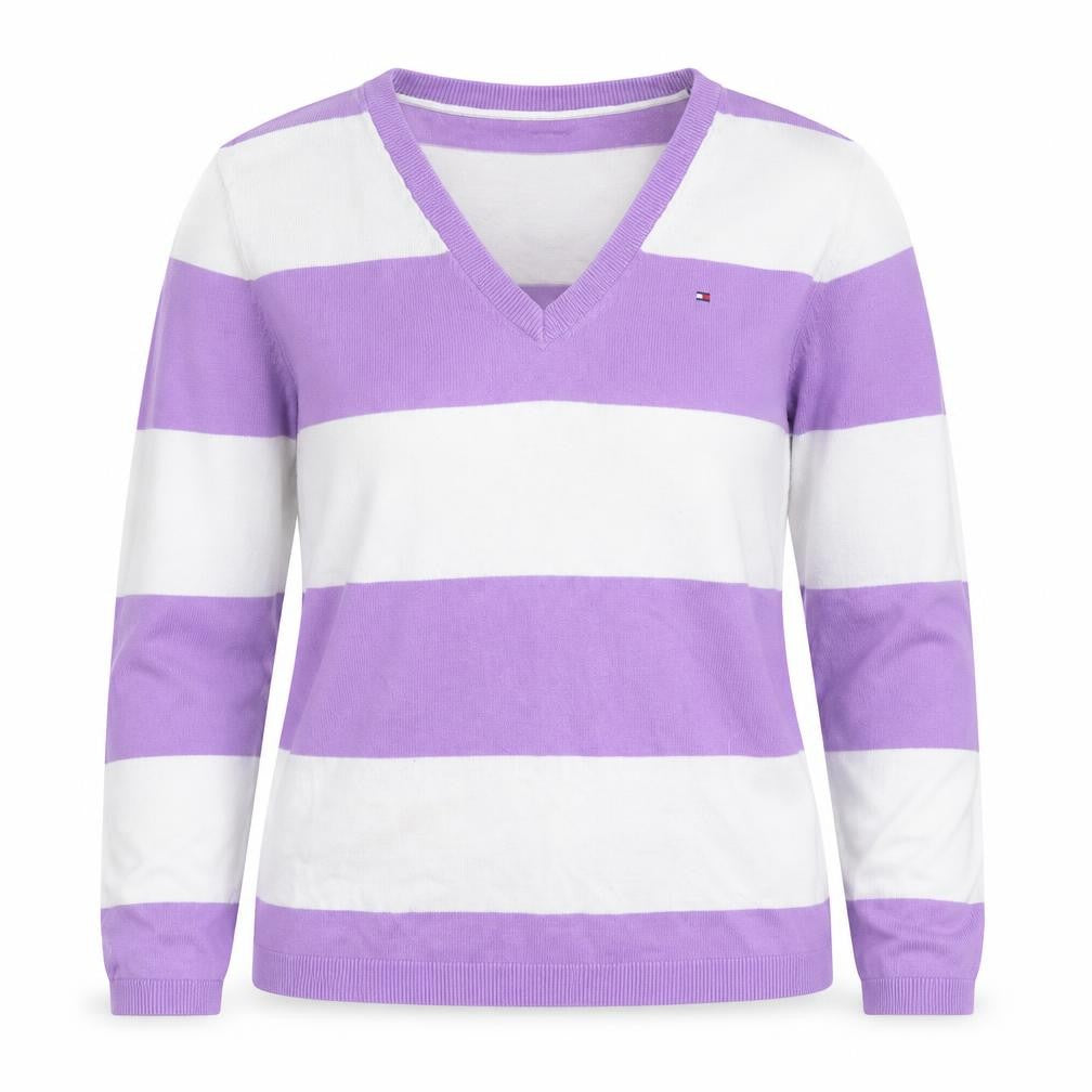 Tommy Hilfiger Women's Multicoloured Striped Jumper M