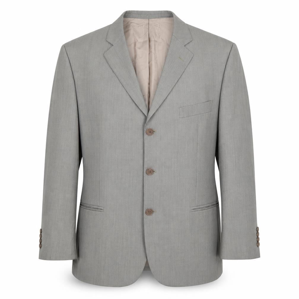 Marks & Spencer Grey Wool Men's Blazer, Size 46S