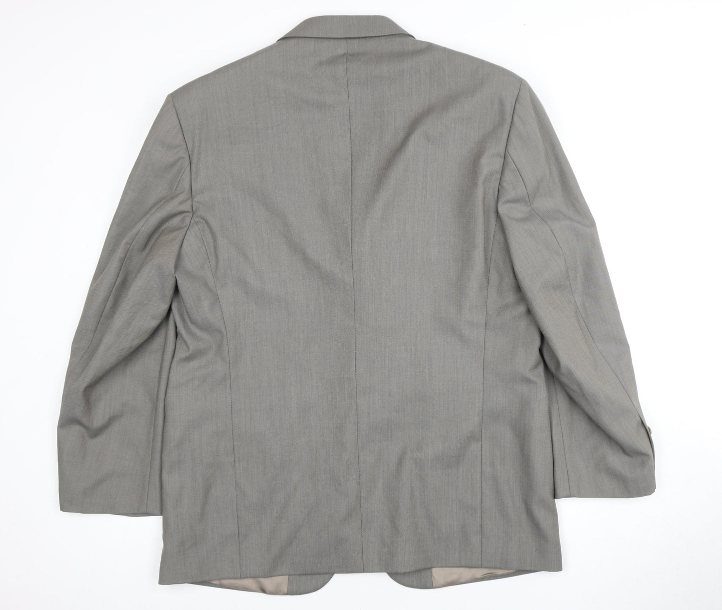 Marks & Spencer Grey Wool Men's Blazer, Size 46S