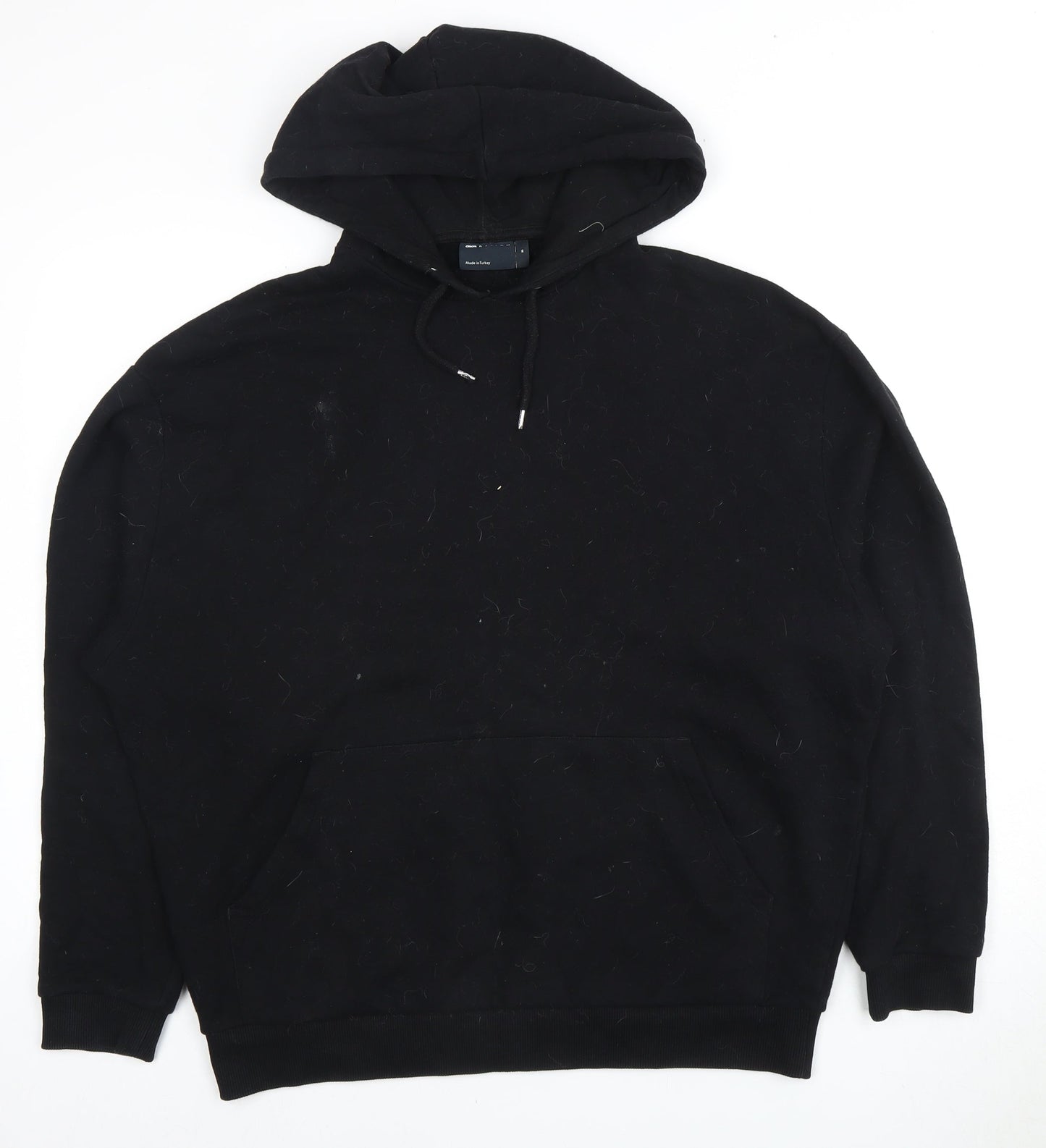 ASOS DESIGN Unisex Black M Hoodie Pullover