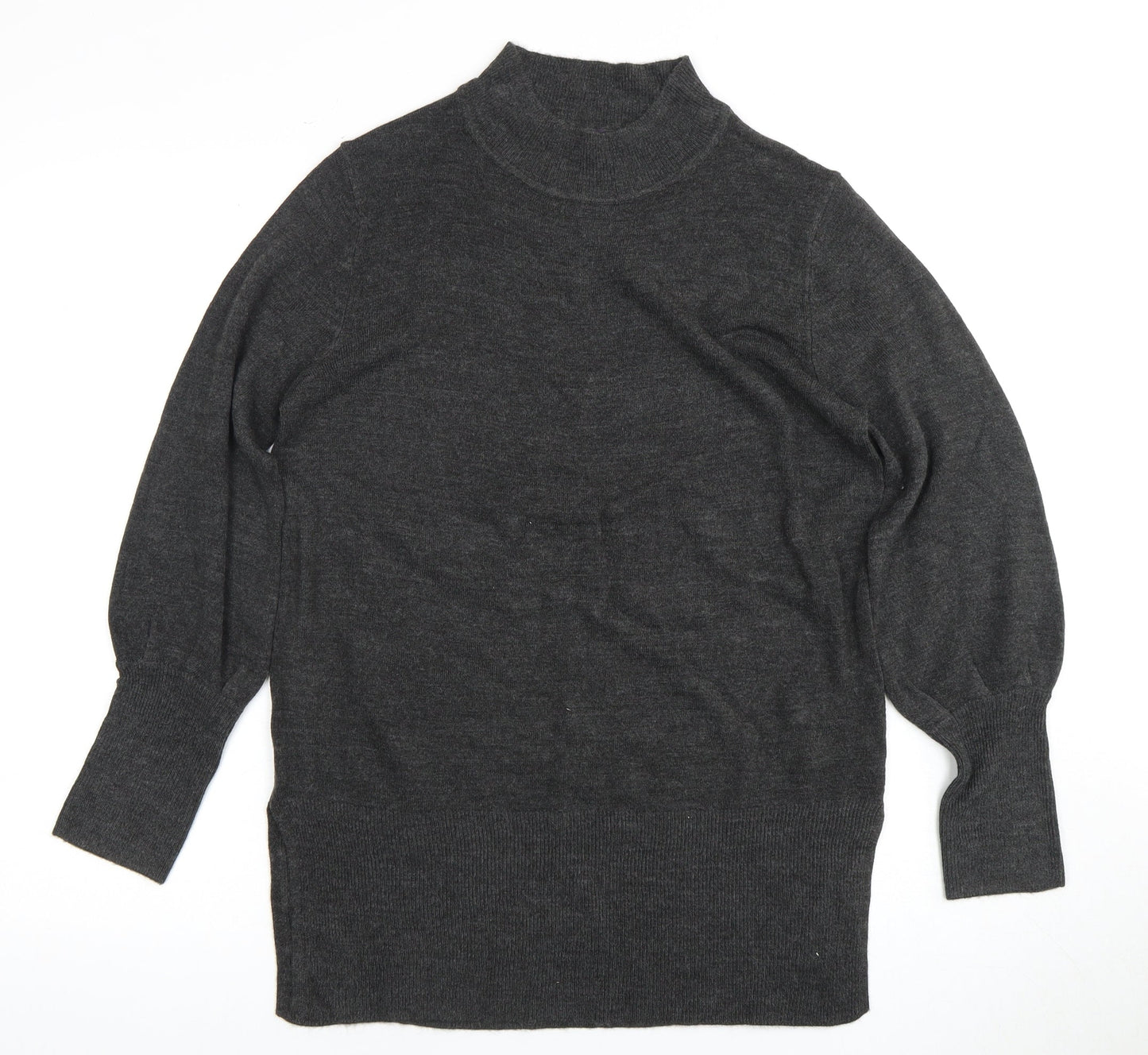 Marks and Spencer Women's Black Medium Roll Neck Jumper