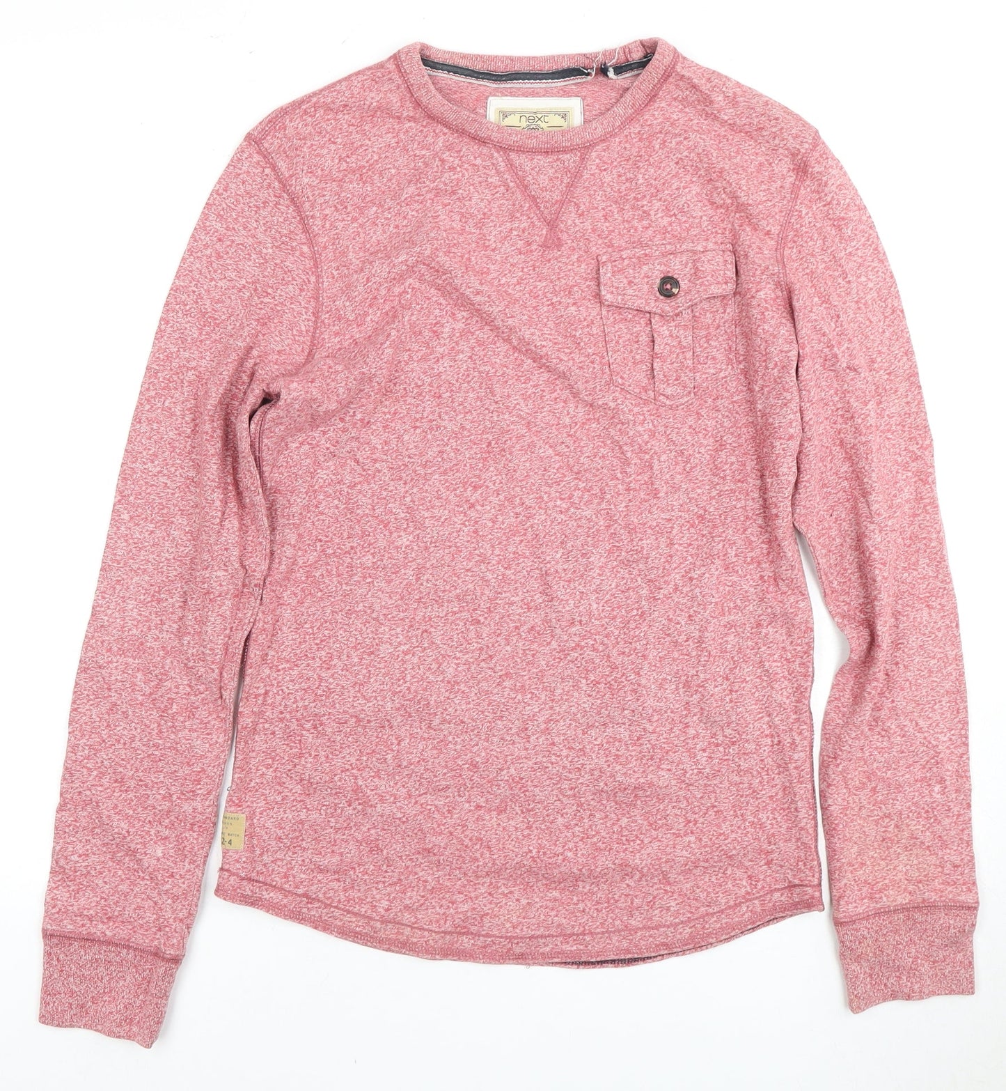 Next Men's Red Pullover Sweatshirt Size S