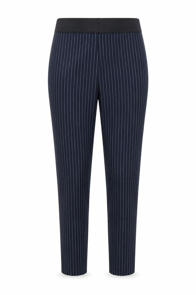 Marks & Spencer Women's Blue Striped Leggings Size 10