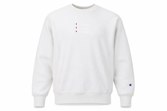 Champion Men's White Pullover Sweatshirt S