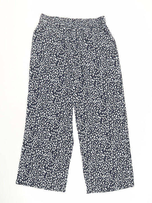Cotton Traders Women's Blue Trousers - Size 10