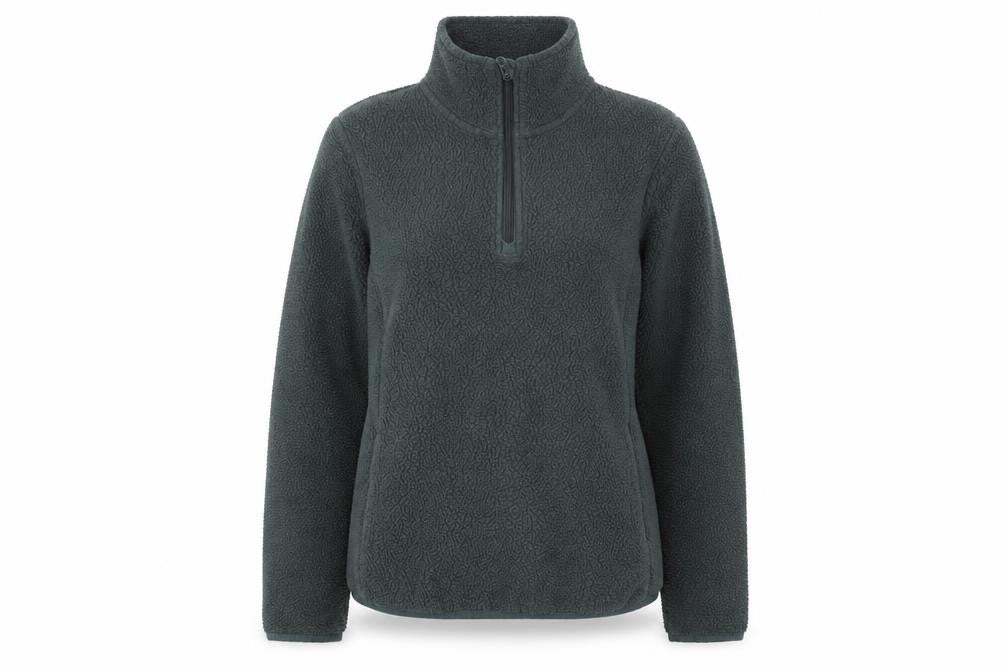 Mountain Warehouse Women's Green Fleece Pullover Sweatshirt