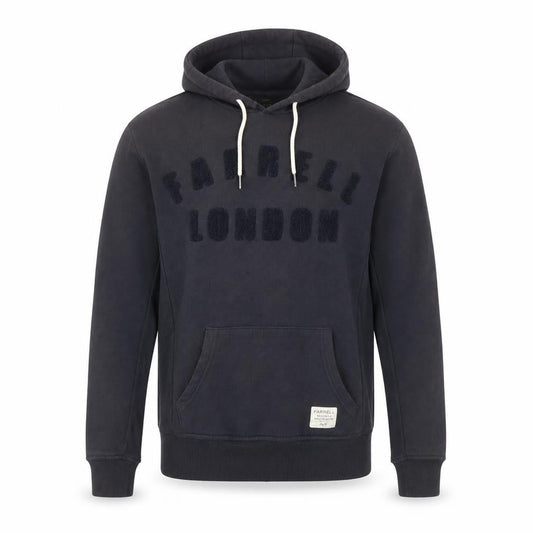 Farrell Men's Black S Pullover Hoodie with Logo