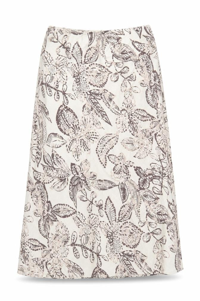 EWM Pure Classics Women's A-Line Floral Skirt