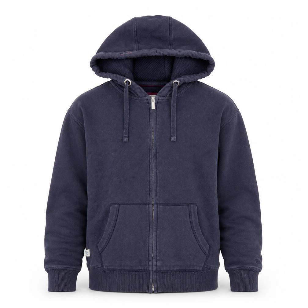 FatFace Men's Blue Full Zip Hoodie Size S
