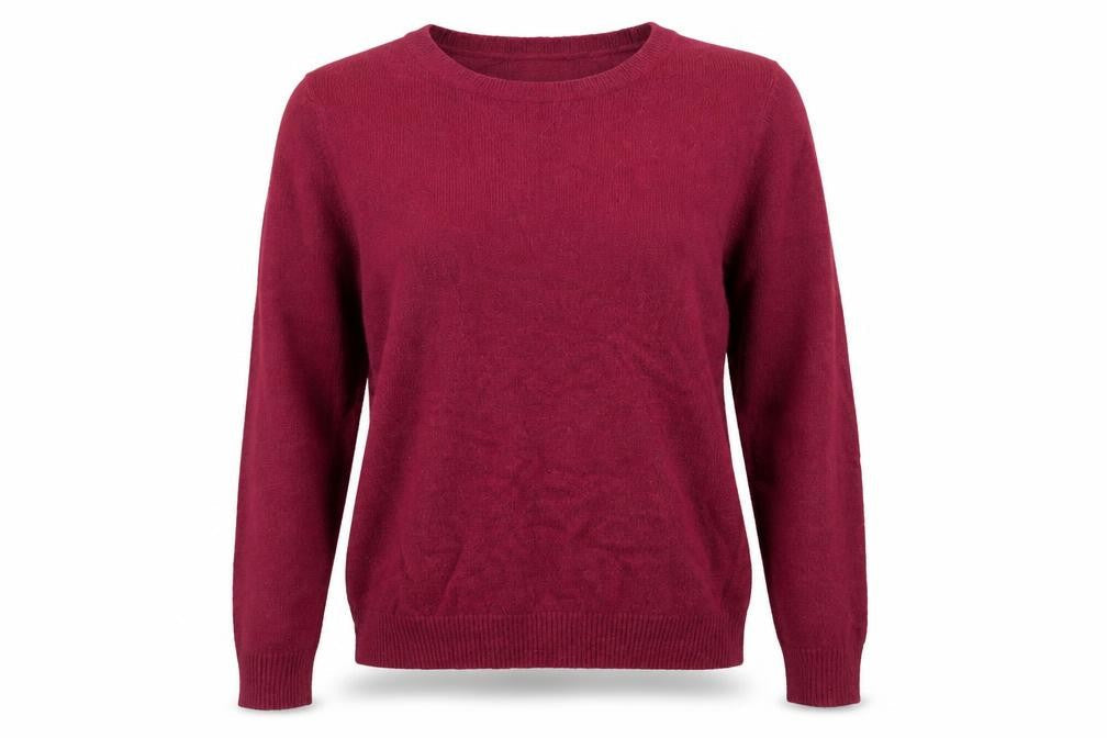 Paraphrase Women's Red Crew Neck Pullover Jumper L
