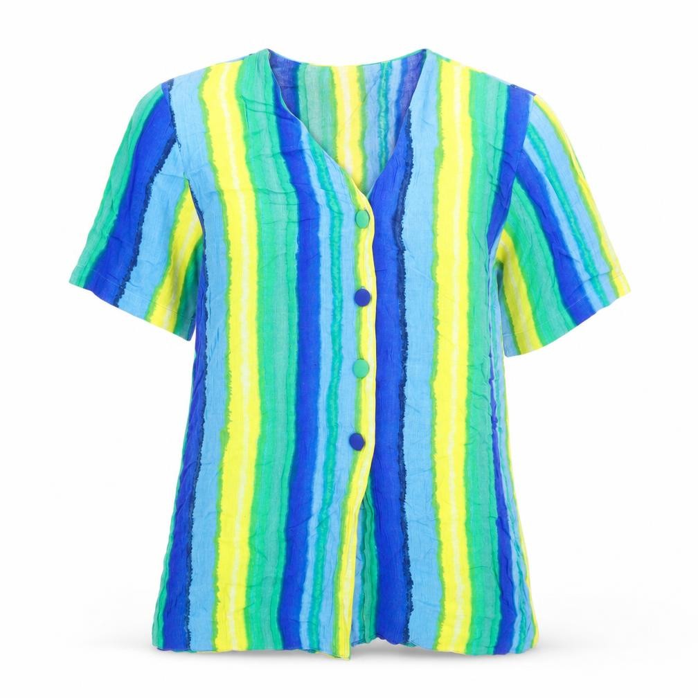 The Edinburgh Collection Women's Multicoloured Blouse Size 10