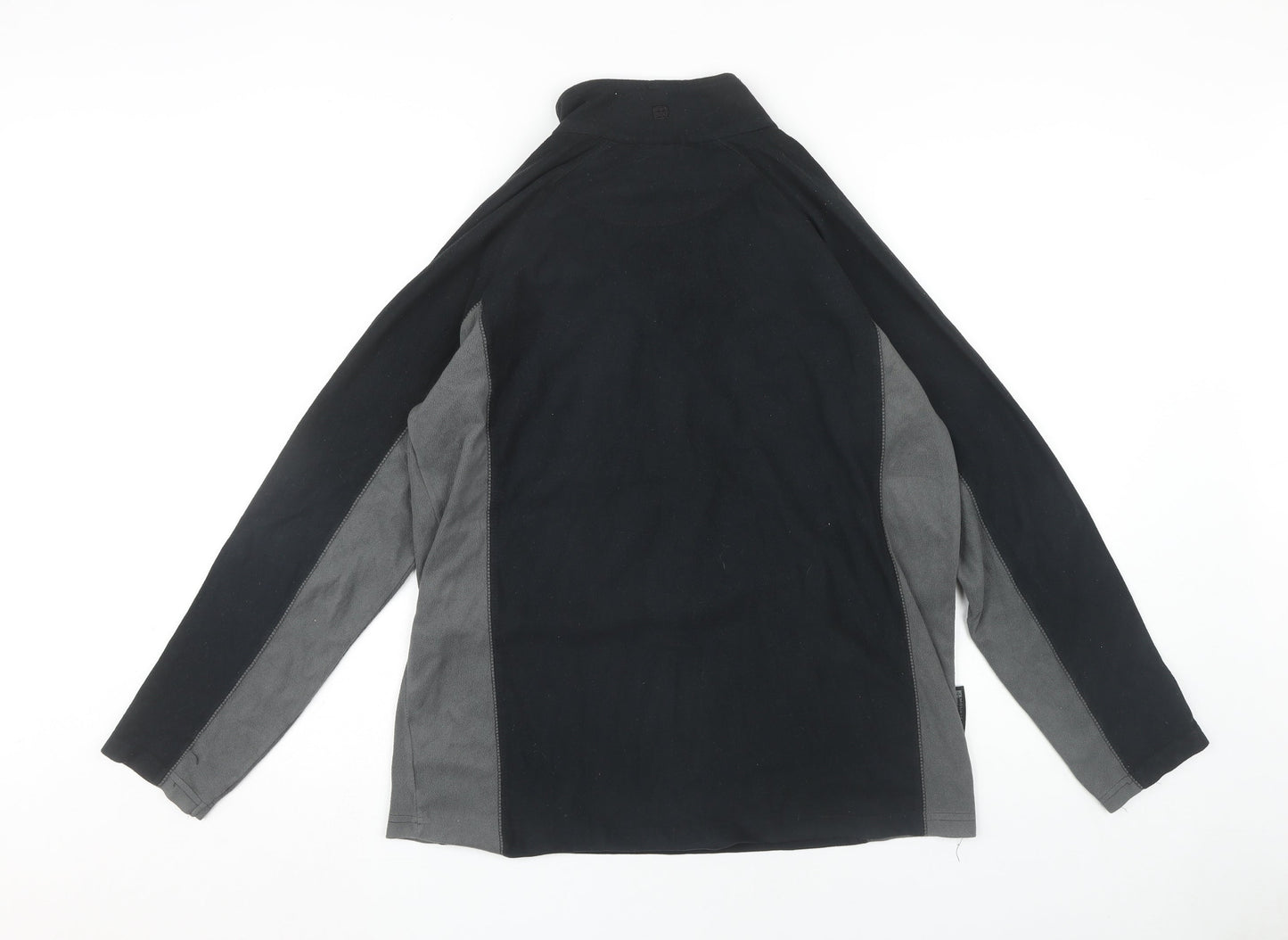 Mountain Warehouse Men's Black XS Fleece Pullover Sweatshirt