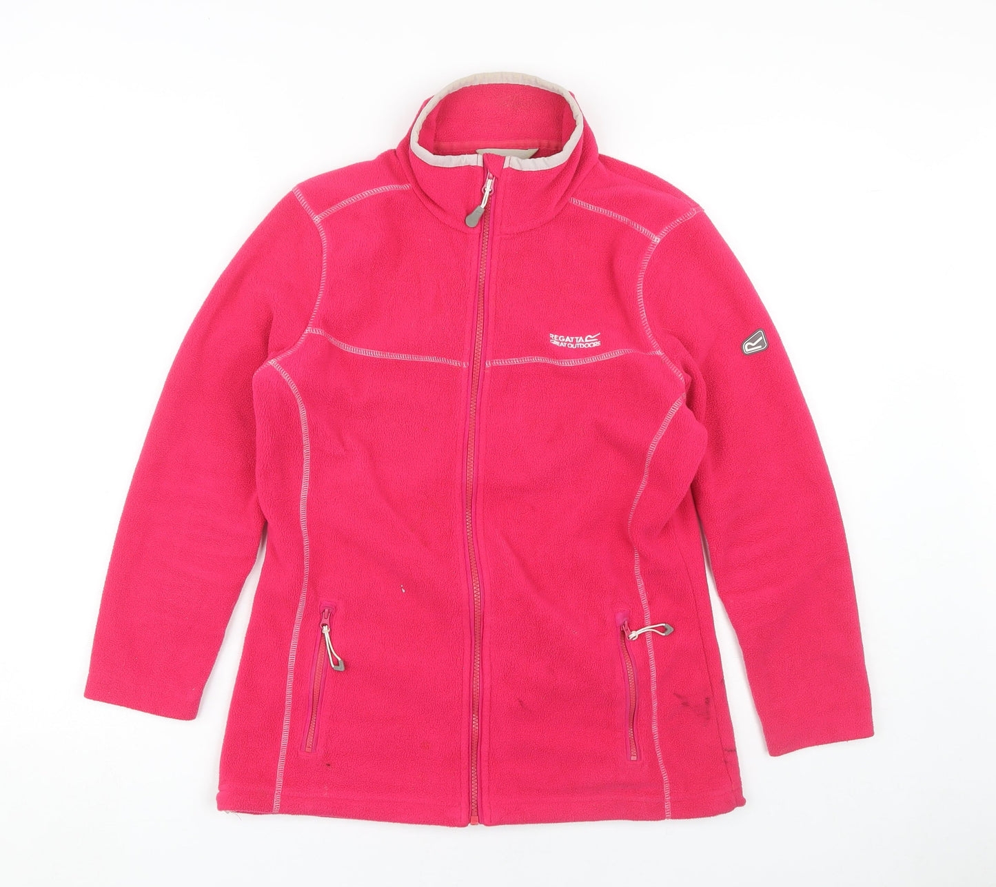 Regatta Women's Pink Fleece Jacket Size 12