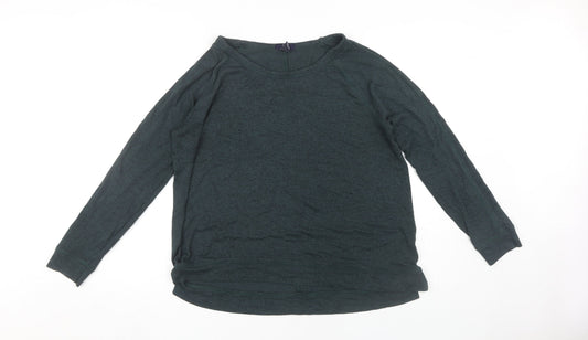 Gap Women's Green Pullover Jumper, M, Boat Neck Jumper