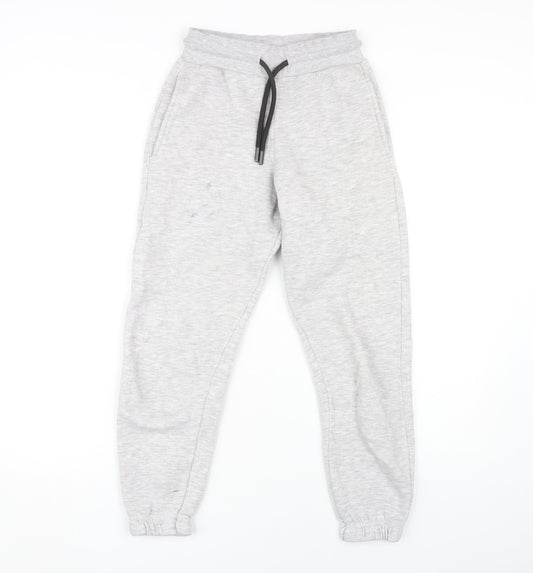 Collusion Women's Grey Joggers, Size 2, Elastic Waist