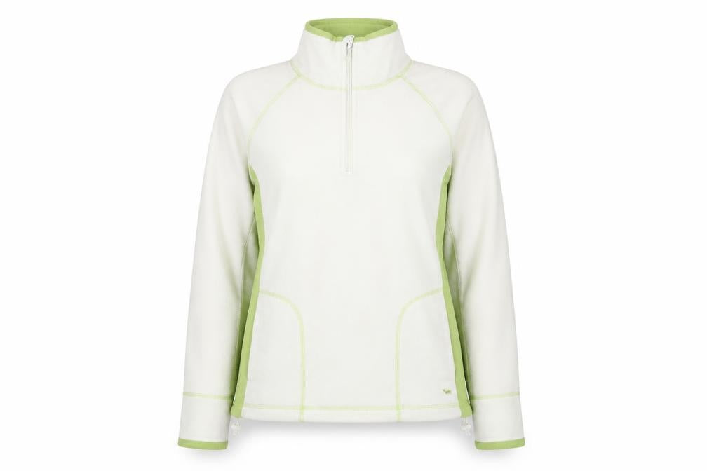 TCM Women's White Fleece Pullover Sweatshirt Medium