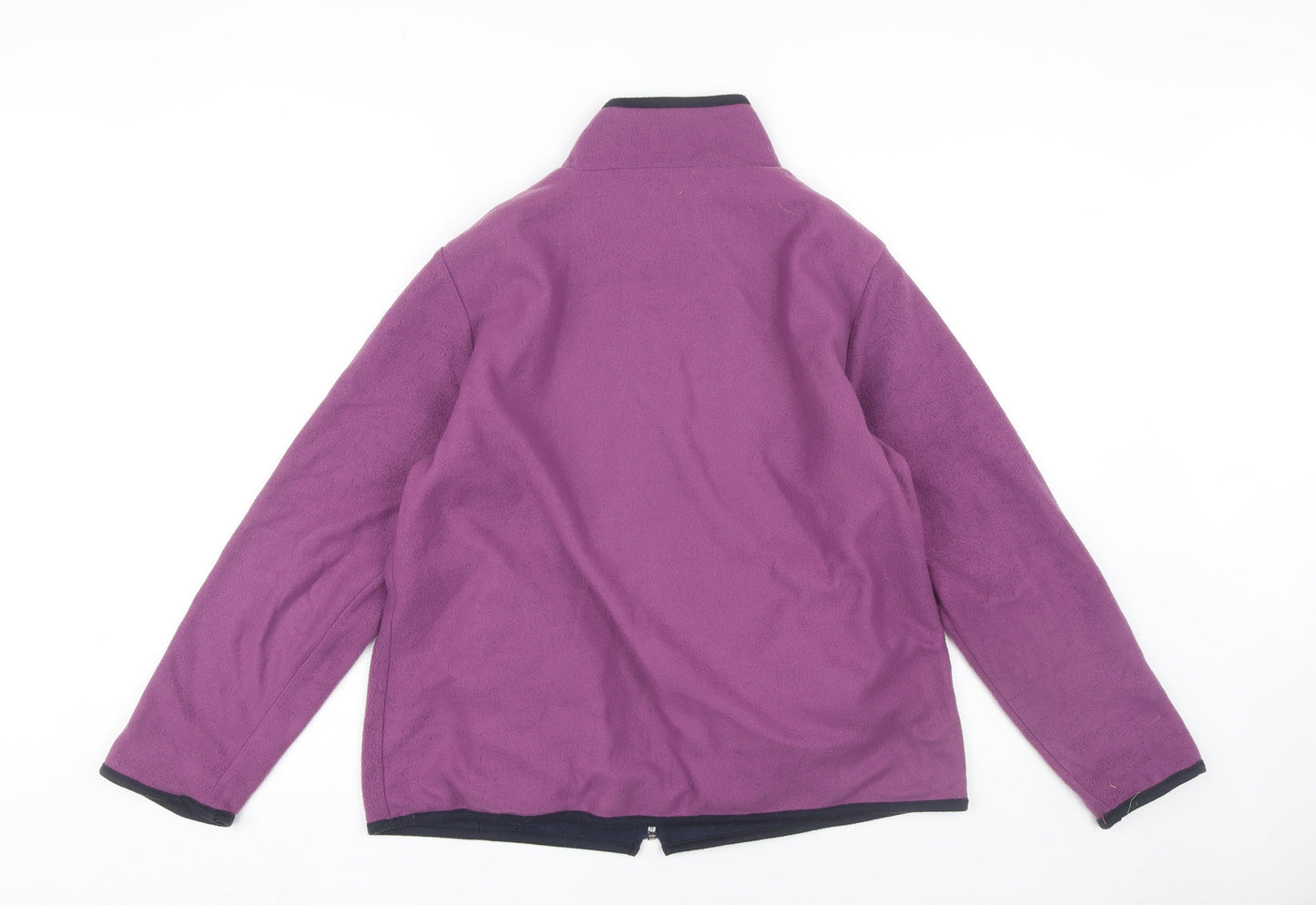 Anne de Lancay Women's Purple Fleece Jacket M