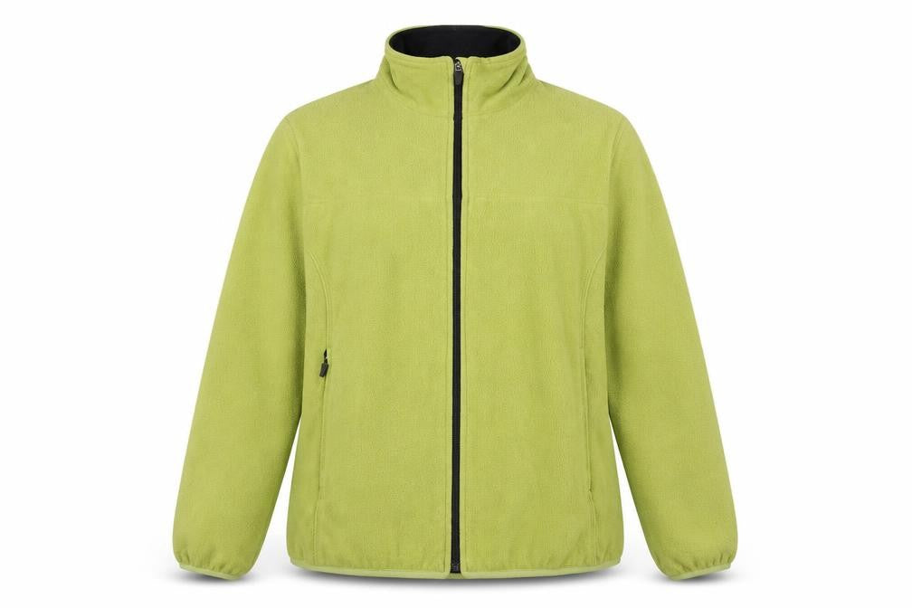 Lands' End Women's Green Fleece Jacket Size 10