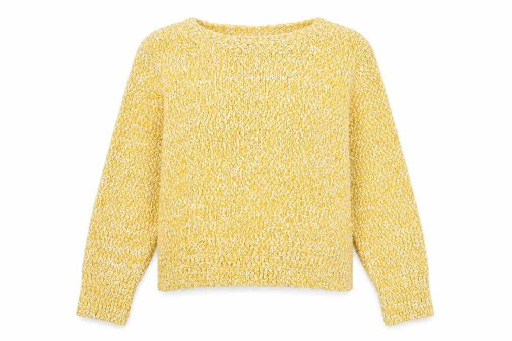 Marks & Spencer Women's Yellow Pullover Jumper, L