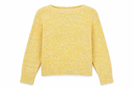 Marks & Spencer Women's Yellow Pullover Jumper, L