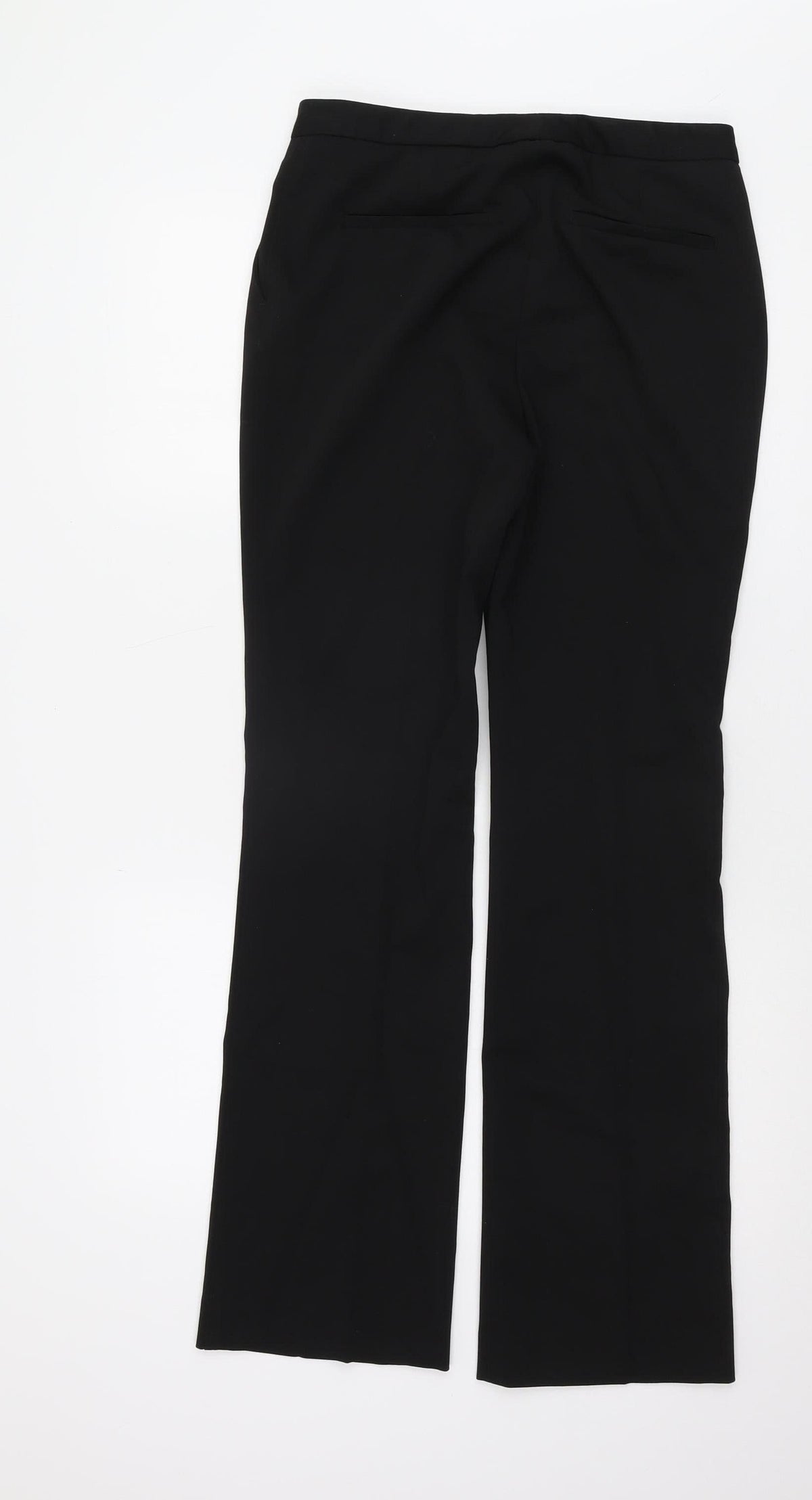 Zara Women's Black Straight Trousers S
