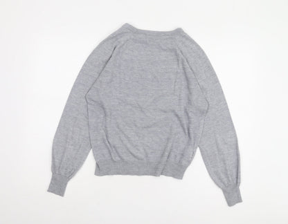 Mango Women's Grey Pullover Jumper XS