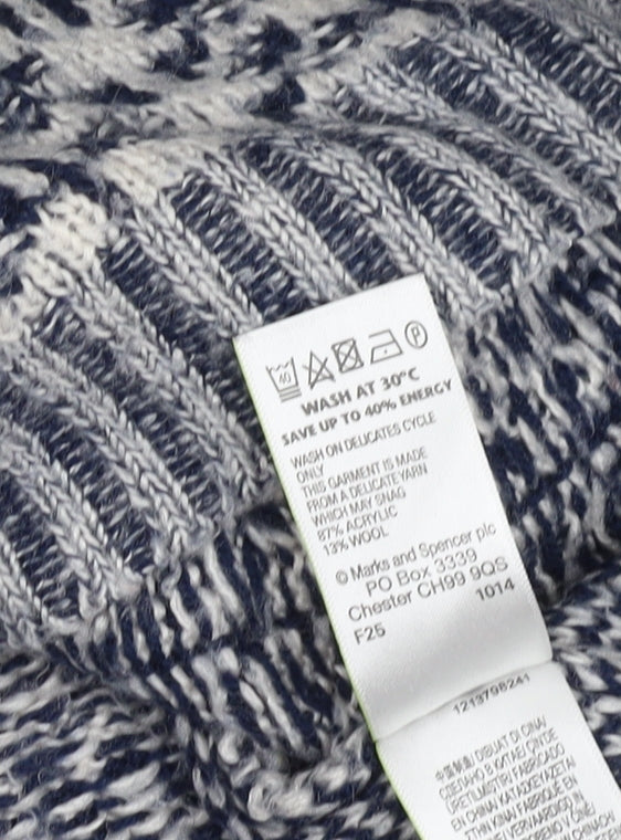 Marks and Spencer Women's Multicoloured Pullover Jumper, Size 12