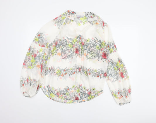 Marks and Spencer Women's Multicoloured Floral Blouse