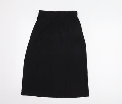 VILA Women's Black Midi Skirt Size 8