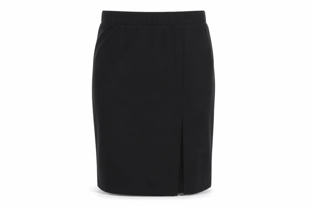 Vila Women's Black Midi Skirt Size 8