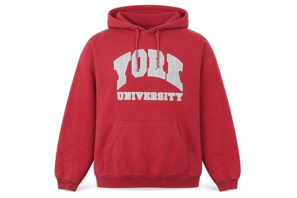 Starworld Red Unisex XL Pullover Hoodie University Logo