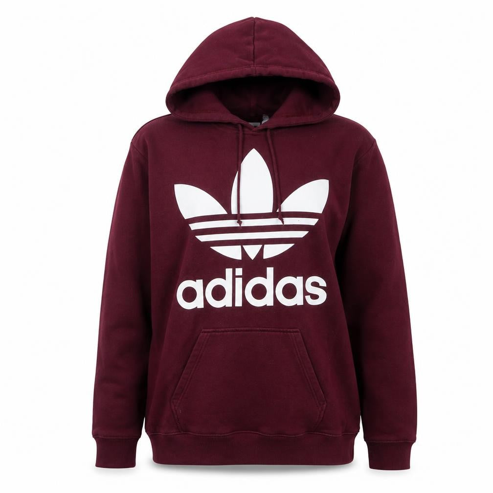 Adidas Women's Red Pullover Hoodie Size 12