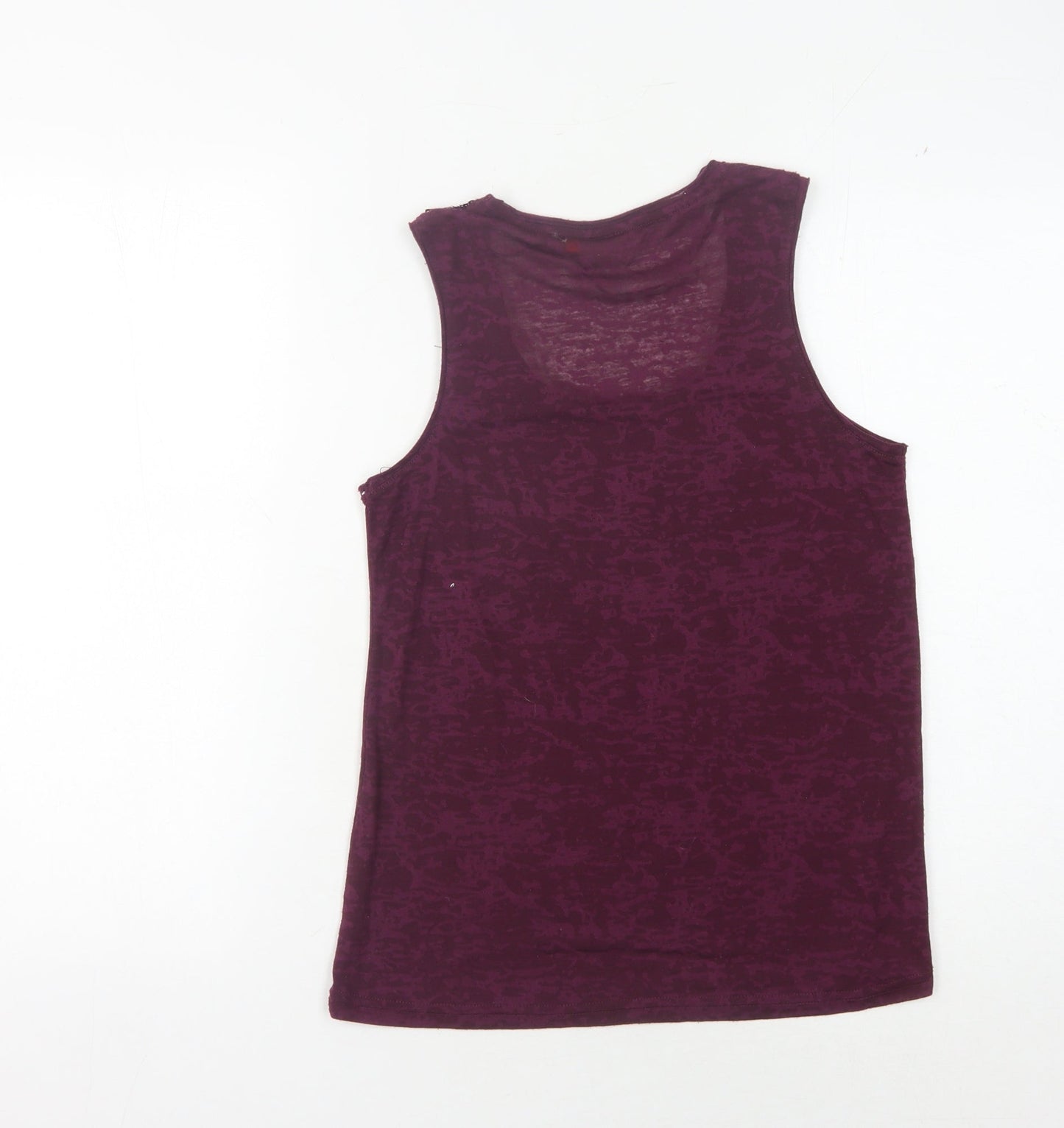 Only Women's Purple Sequin Tank, Size S