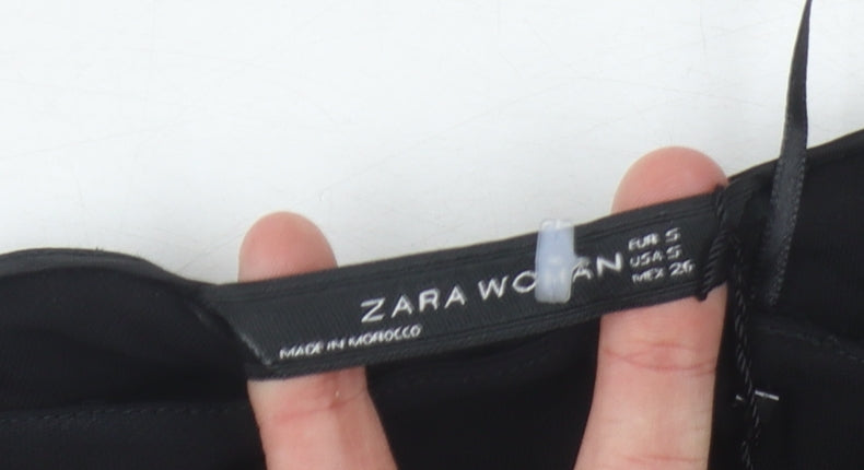 Zara Womens Black One Shoulder Top - Size S