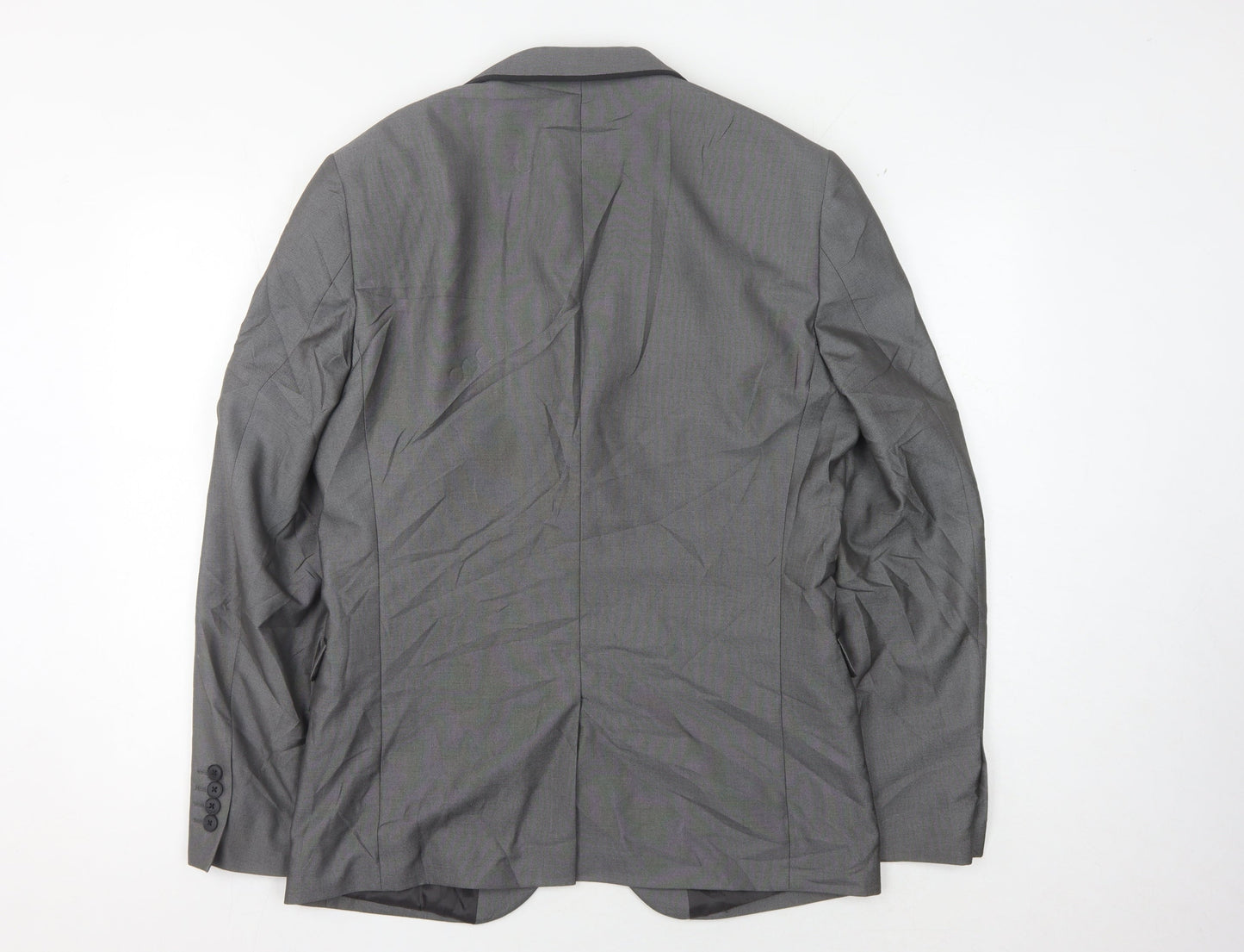 Next Men's Grey Blazer Jacket 40R New With Tags