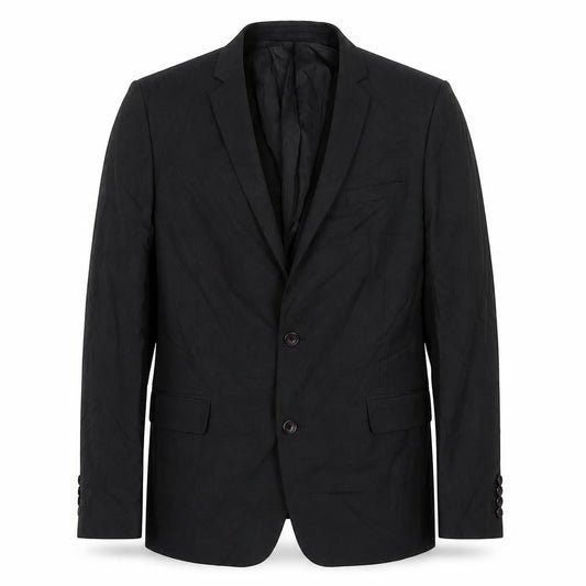ASOS Men's Black Blazer 42 Regular Notch Lapel Formal