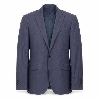 Next Men's Blue Suit Jacket, Size 40S, Formal Style