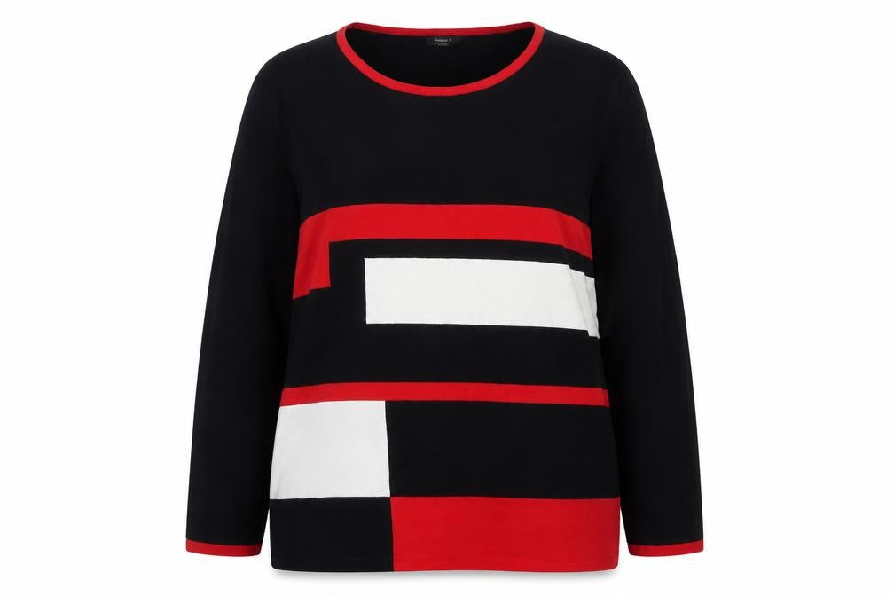 Happy D. by Damart Women's Black XL Pullover Jumper