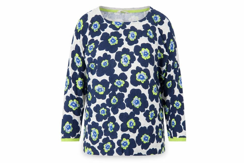 Lily and Me Women's Multicoloured Floral Pullover Jumper Size 10