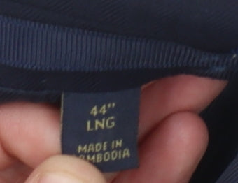 Marks and Spencer Men's Blue Wool Jacket, 44 Regular